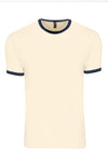 3X-Large Natural/midnight Navy Next Level 3604