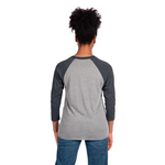 3X-Large Vintage Navy/premium Heather Next Level 6051