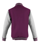 3X-Large BURGUNDY/HEATHER GREY AWDis JHA043