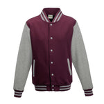 3X-Large BURGUNDY/HEATHER GREY AWDis JHA043