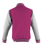 3X-Large HOT PINK/HEATHER GREY AWDis JHA043