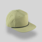 One Size Olive/Black Blank Rope Hats PSS