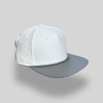 One Size White-Grey/White-Grey Blank Rope Hats PSTP