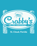 3X-Large Heather Galapagos Blue Beachside HG Crabby's St. Cloud LOGO