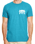 3X-Large Heather Galapagos Blue Beachside HG Crabby's St. Cloud LOGO