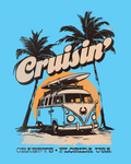 Youth X-Large Neon Blue Beachside HG Cruisin' - Y