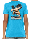 Youth X-Large Neon Blue Beachside HG Cruisin' - Y