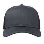 One Size Charcoal/Black Cobra Cap C112
