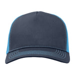One Size Charcoal/Neon Blue Cobra Cap C112F