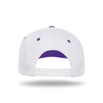 One Size White/Purple Cobra Cap PTC-2