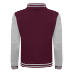 3X-Large BURGUNDY/HEATHER GREY AWDis JHA043