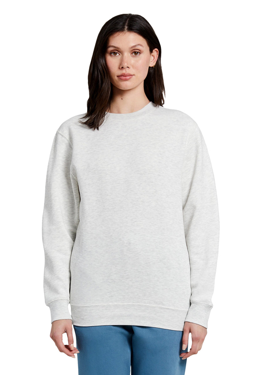 Lane Seven LS14004 Premium Crewneck Sweatshirt (Oatmeal Heather