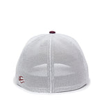 Large/X-Large Maroon/White Outdoor Cap OC120M