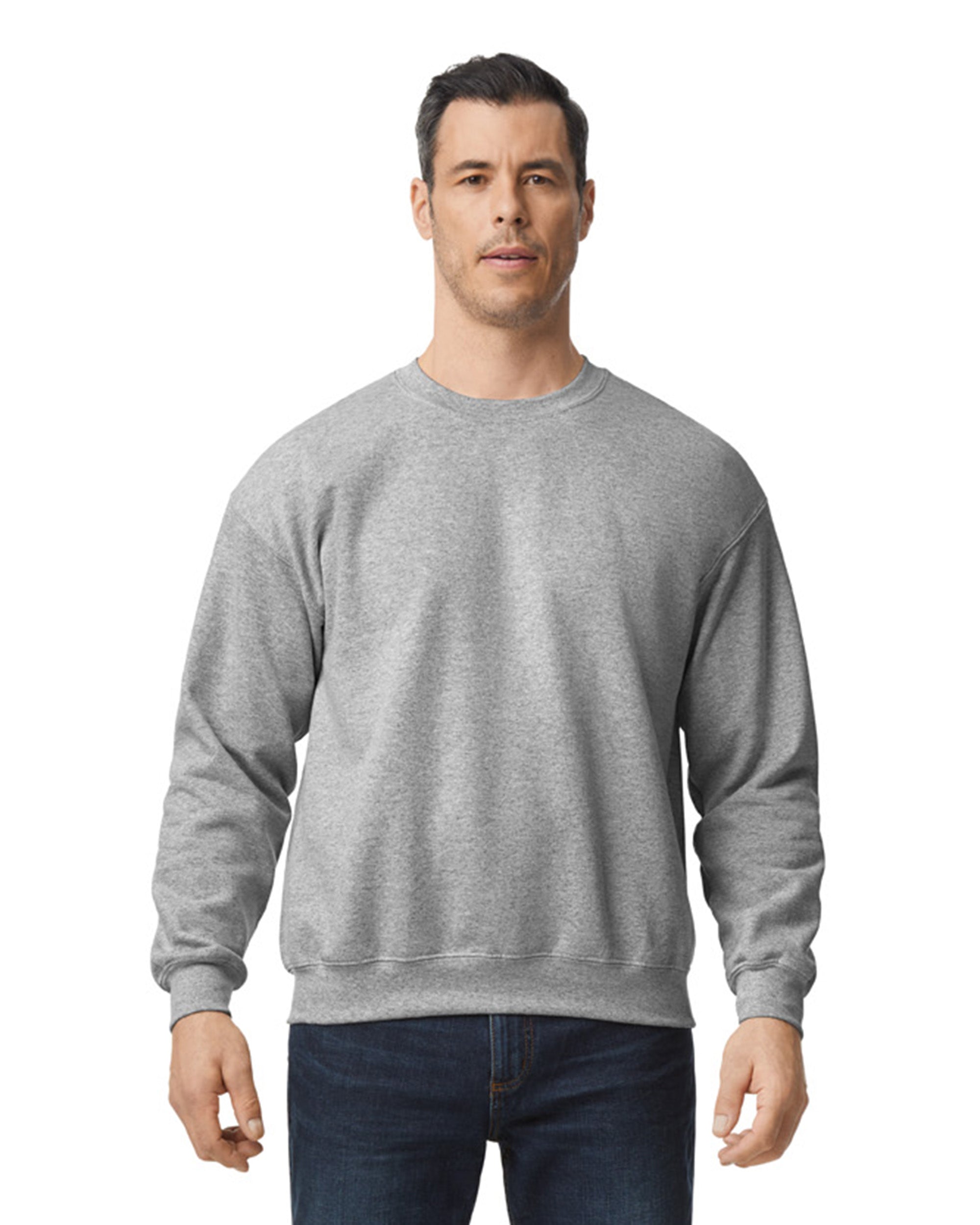 Gildan 12000 DryBlend® Adult Crewneck Sweatshirt (Sport Gray