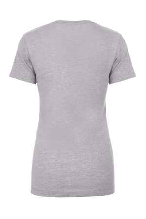 Women's 3X-Large Heather Gray Next Level 1510 