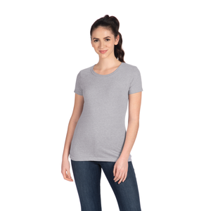 Women's 3X-Large Heather Gray Next Level 1510 