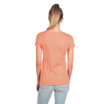 Women's 2X-Large Light Orange Next Level 1510 