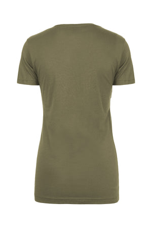 Women's 2X-Large Military Green Next Level 1510 