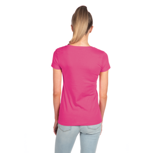 Women's 2X-Large Raspberry Next Level 1510 