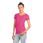 Women's 2X-Large Raspberry Next Level 1510 