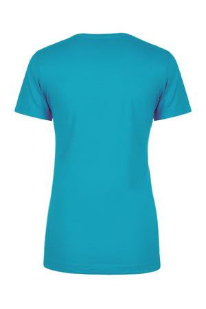 Women's 2X-Large Turquoise Next Level 1510 