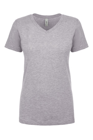 Women's 3X-Large Heather Gray Next Level 1540 