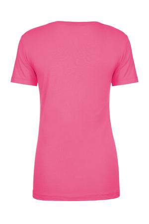 Women's 2X-Large Hot Pink Next Level 1540 