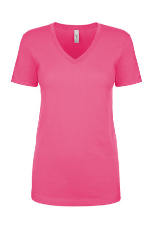 Women's 2X-Large Hot Pink Next Level 1540 