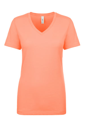 Women's 2X-Large Light Orange Next Level 1540 