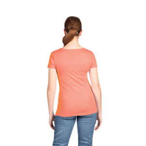 Women's 2X-Large Light Orange Next Level 1540 