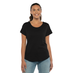 Women's 3X-Large Black Next Level 1560 