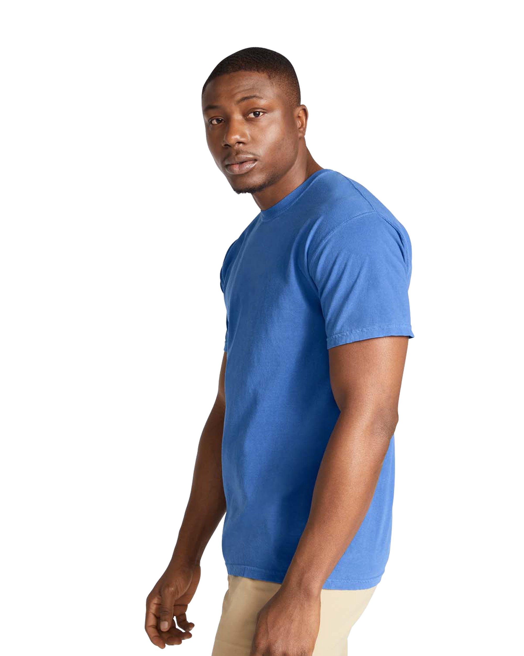 Comfort Colors 1717 ADULT HEAVYWEIGHT TEE (Neon Blue) – Wholesale