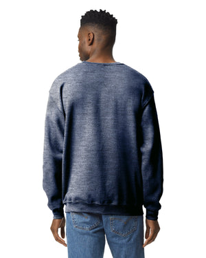3X-Large Heather Dark Navy Gildan 18000 