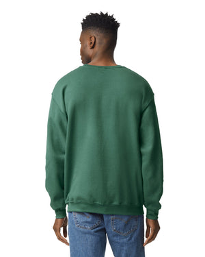 3X-Large Heather Dark Green Gildan 18000 