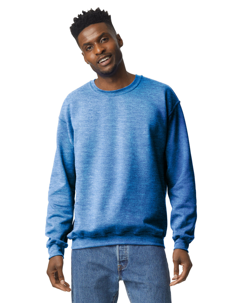3X-Large Heather Deep Royal Gildan 18000 