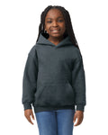 Youth X-Large Dark Heather Gildan 18500B 