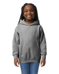 Youth X-Large Graphite Heather Gildan 18500B 