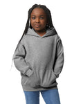 Youth X-Large Graphite Heather Gildan 18500B 