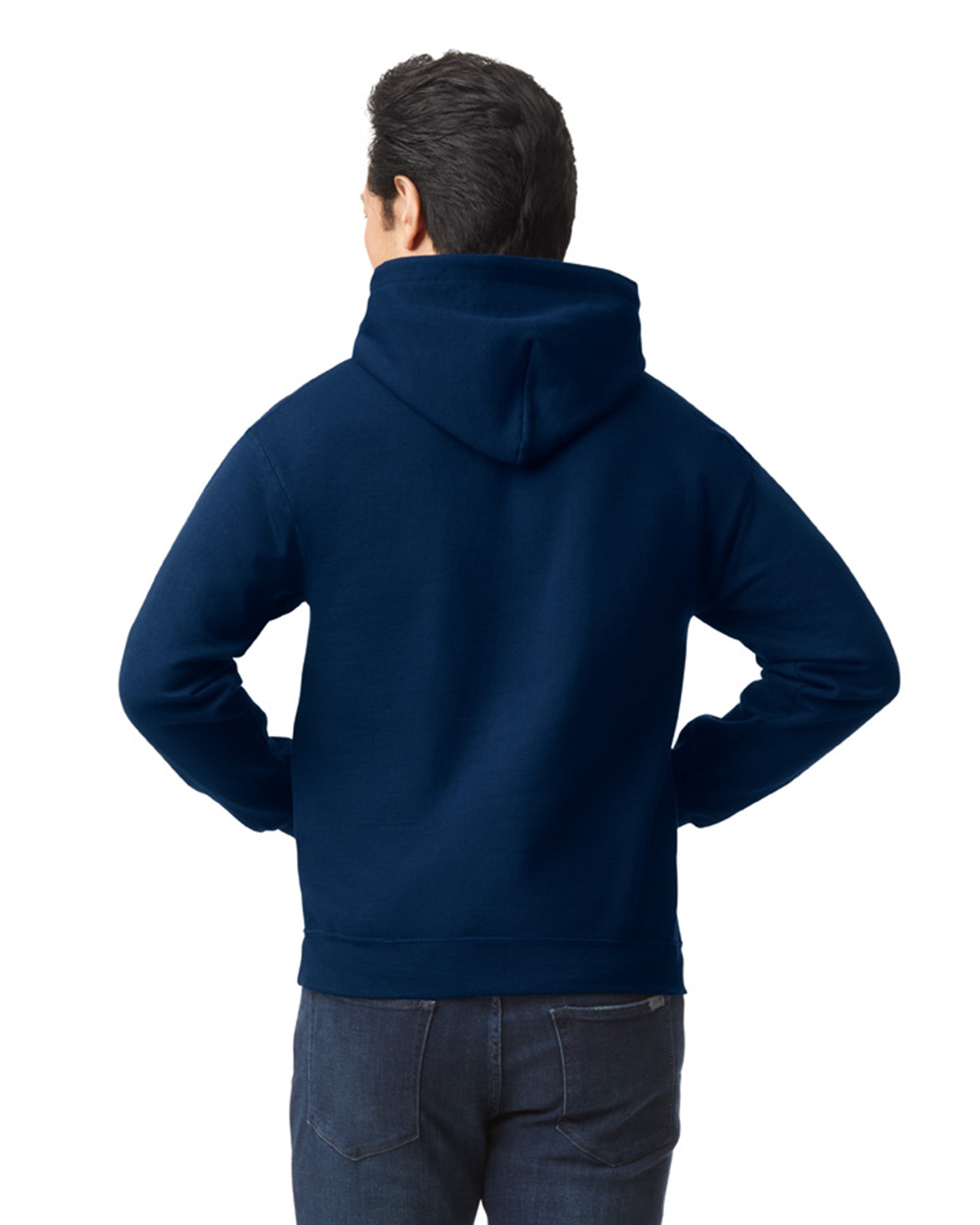 ♡極美品♡ FOXEY 40 ジャージ パーカー ネイビー 濃紺 Gildan 18500 Heavy Blend™ Adult Hooded Sweatshirt (Navy