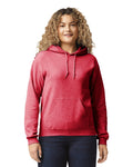 3X-Large Heather Scarlet Red Gildan 18500 