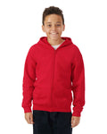 Youth X-Large Red Gildan 18600B 