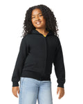 Youth X-Large Black Gildan 18600B 