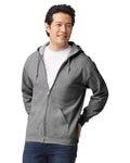 3X-Large Graphite Heather Gildan 18600 