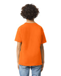 Youth X-Large Safety Orange Gildan 2000B 
