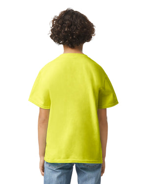 Youth X-Large Safety Green Gildan 2000B 