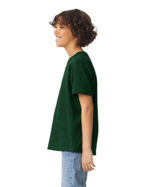 Youth X-Large Forest Green Gildan 2000B 