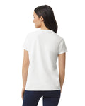 Women's 3X-Large White Gildan 2000L 