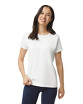 Women's 3X-Large White Gildan 2000L 
