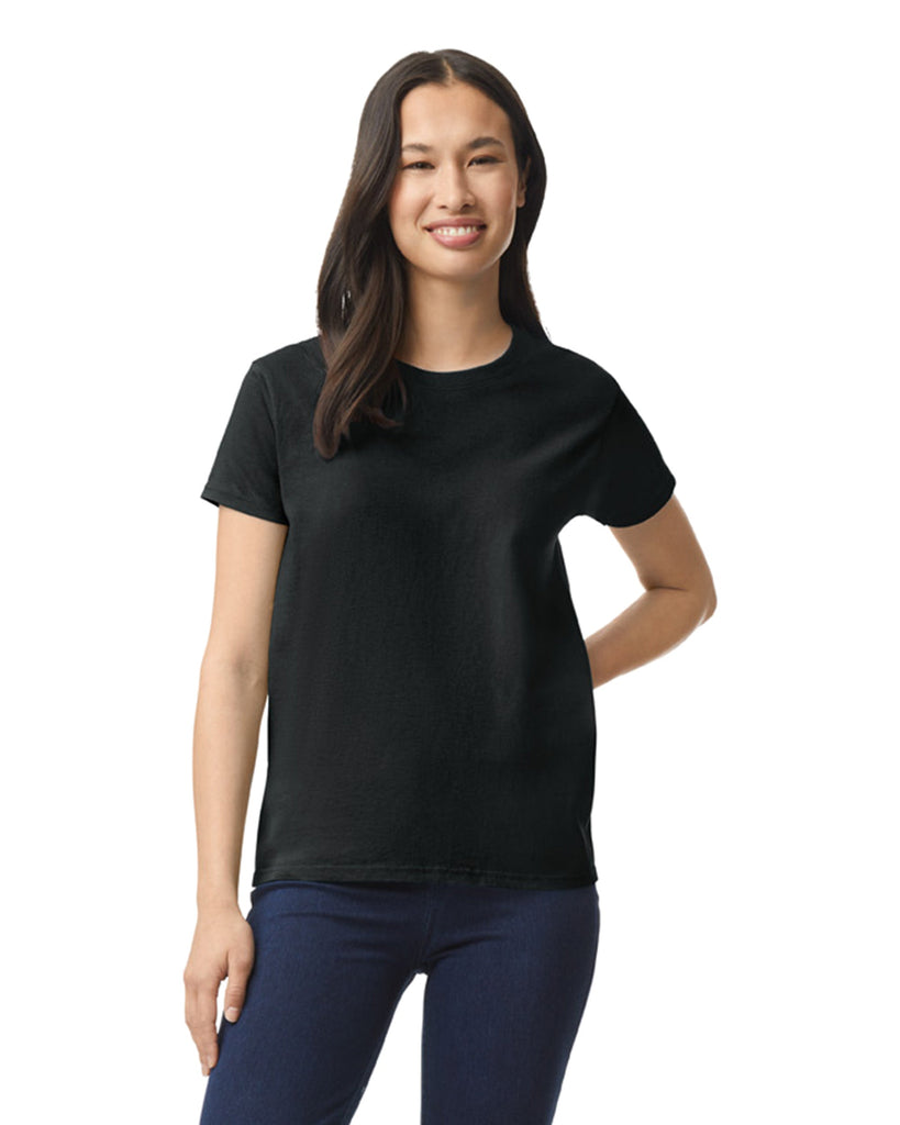 Women's 3X-Large Black Gildan 2000L 