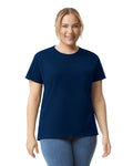 Women's 3X-Large Navy Gildan 2000L 